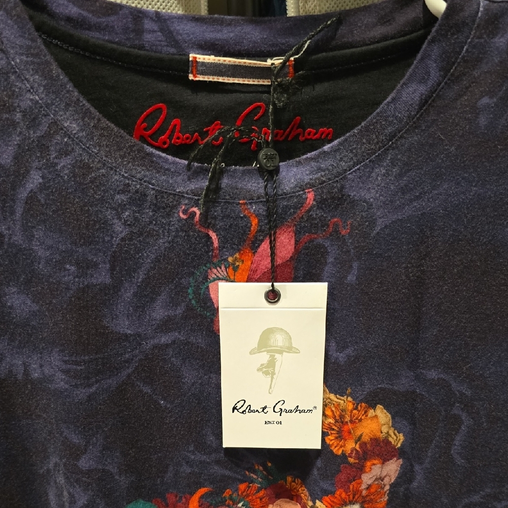 Robert Graham Multicolor Graphic Tee